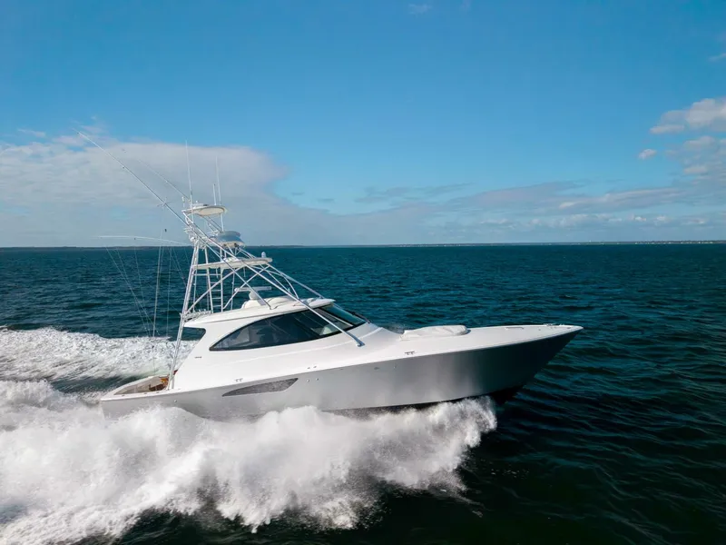 Slide: The Image of 2015 Viking 52 Sport Tower- UP TO IT- Profile - 5975176