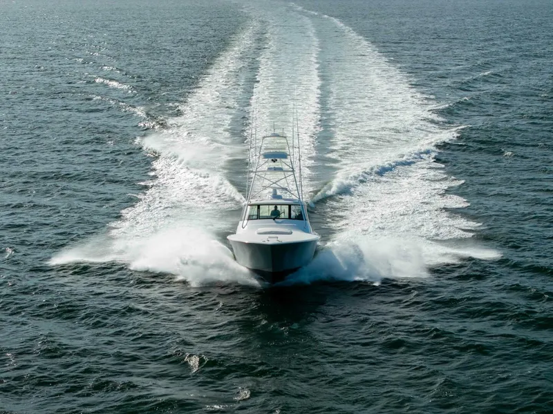 Slide: The Image of 2015 Viking 52 Sport Tower- UP TO IT- Profile - 5975178