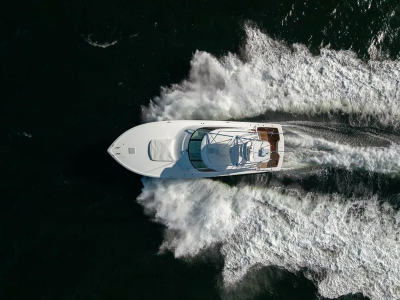 Slide: The Image of 2015 Viking 52 Sport Tower- UP TO IT- Profile - 5975179