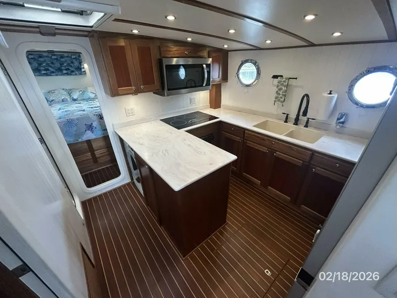 Slide: The Image of 37' Great Harbour galley - 5943759