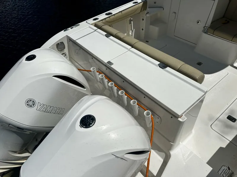 Slide: The Image of Pursuit OS 325 - Twin Outboard Engines 2019 Pursuit OS325 - 5944141