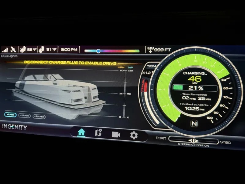 Slide: The Image of Correct Craft Ingenity 23EL2 Electric Boat 2023 - 5945179