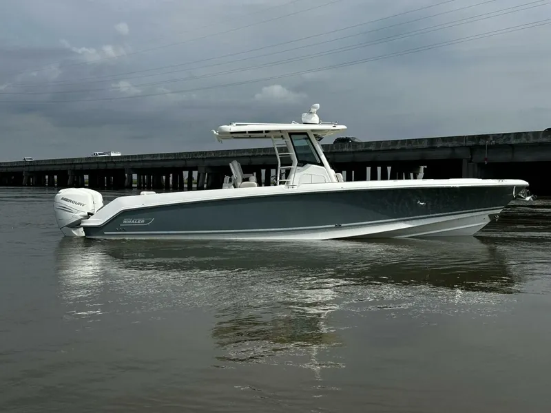 Slide: The Image of Boston Whaler 33 BOTTOMS UP -  Exterior 2019 Boston Whaler 33 BOTTOMS UP - 5947309