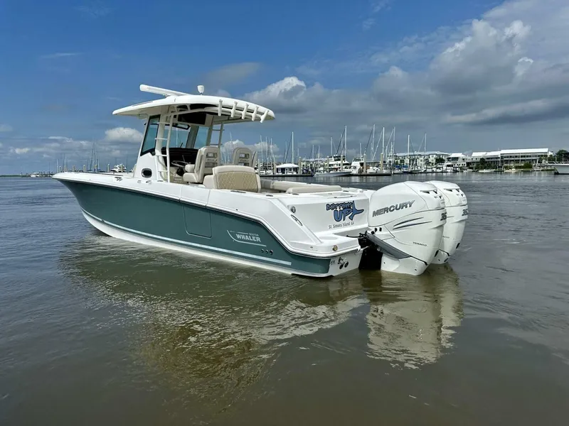 Slide: The Image of Boston Whaler 33 BOTTOMS UP -  Exterior 2019 Boston Whaler 33 BOTTOMS UP - 5947317