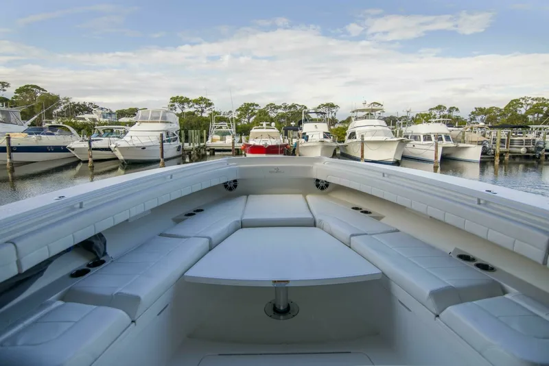 Slide: The Image of Regulator 41 - Miss Megan - Forward Seating 2021 Regulator 41 Center Console Miss Megan - 7653990