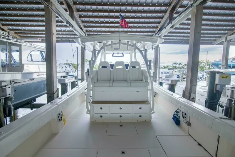 Slide: The Image of Regulator 41 - Miss Megan - Seating 2021 Regulator 41 Center Console Miss Megan - 7653998