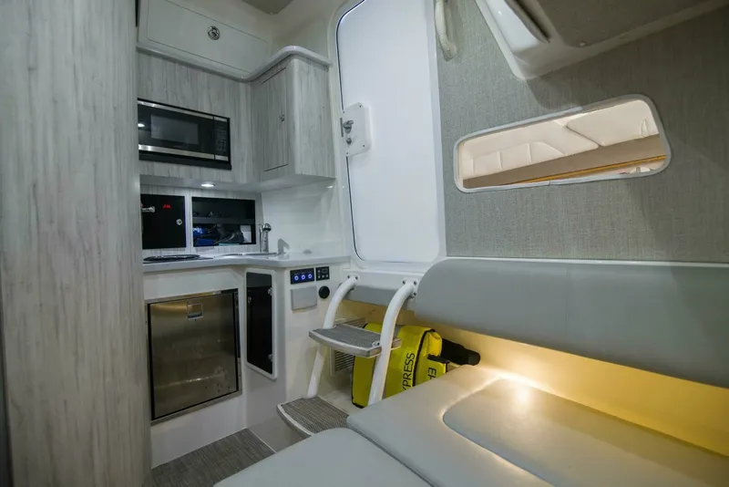 Slide: The Image of Regulator 41 - Miss Megan - Cabin, Galley 2021 Regulator 41 Center Console Miss Megan - 7653989