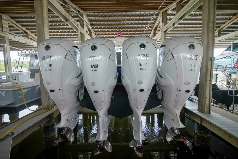 Slide: The Image of Regulator 41 - Miss Megan - Quad Engines 2021 Regulator 41 Center Console Miss Megan - 7654015