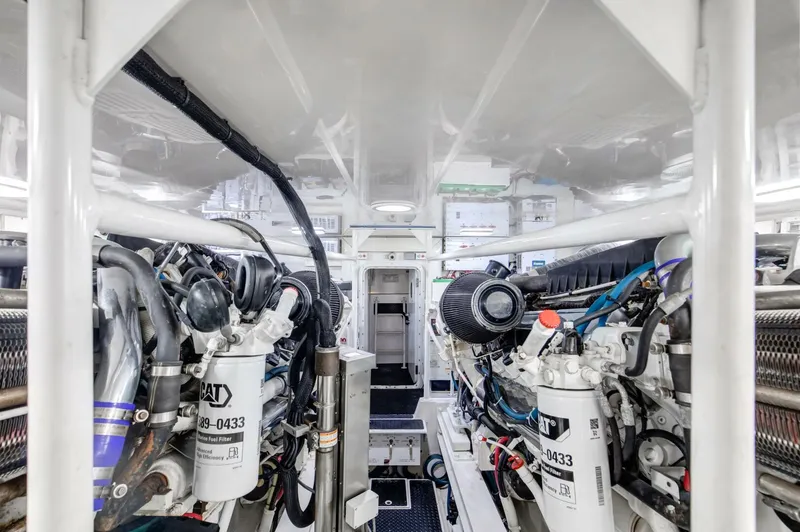 Slide: The Image of Viking 68 - Mobster - Engine Room 2007 Viking 68 Convertible - Mobster - 5949624