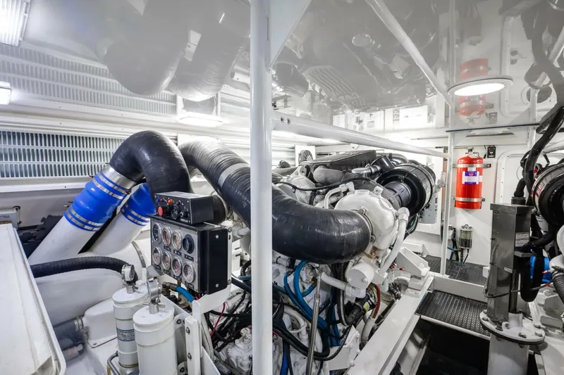 Slide: The Image of Viking 68 - Mobster - Engine Room 2007 Viking 68 Convertible - Mobster - 5949627