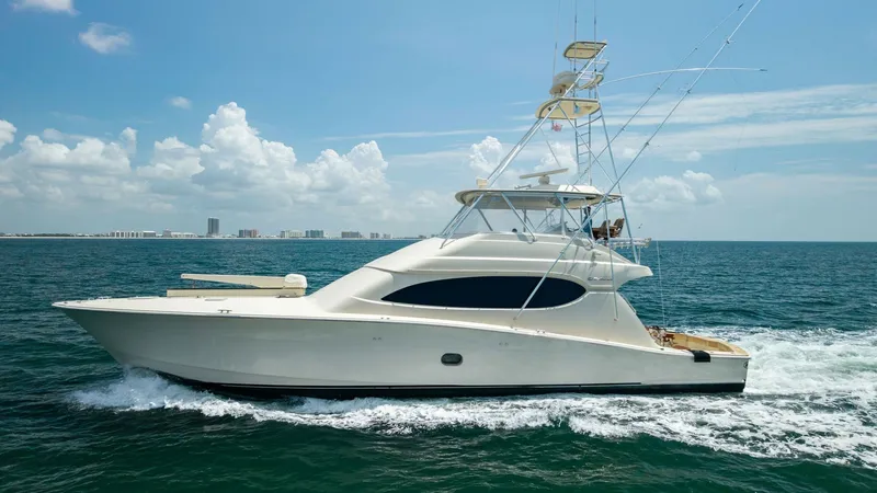 Slide: The Image of 2007 Hatteras 68 Convertible- KEMOSABE- - 7514574