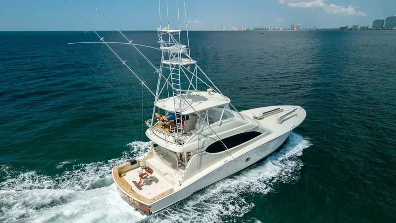Slide: The Image of 2007 Hatteras 68 Convertible- KEMOSABE- - 7514576