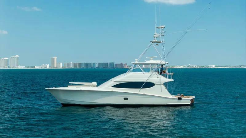 Slide: The Image of 2007 Hatteras 68 Convertible- KEMOSABE- - 7514561