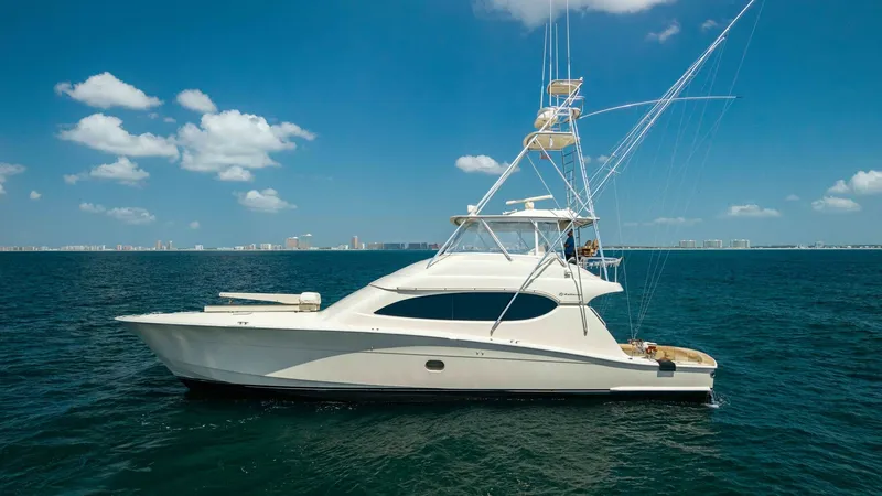 Slide: The Image of 2007 Hatteras 68 Convertible- KEMOSABE- - 7514560
