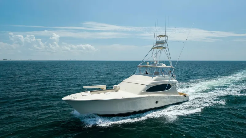 Slide: The Image of 2007 Hatteras 68 Convertible- KEMOSABE- - 7514571