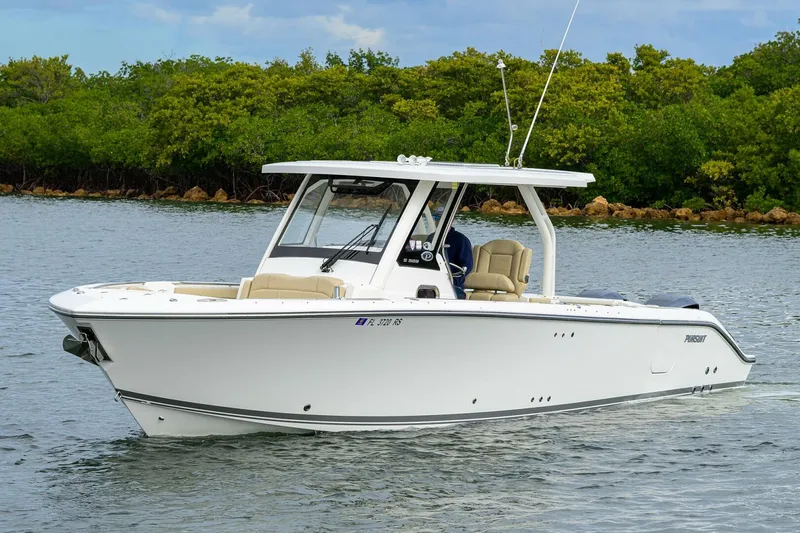 Slide: The Image of Pursuit 32 - Profile 2019 Pursuit S 328 Center Console - 5952020