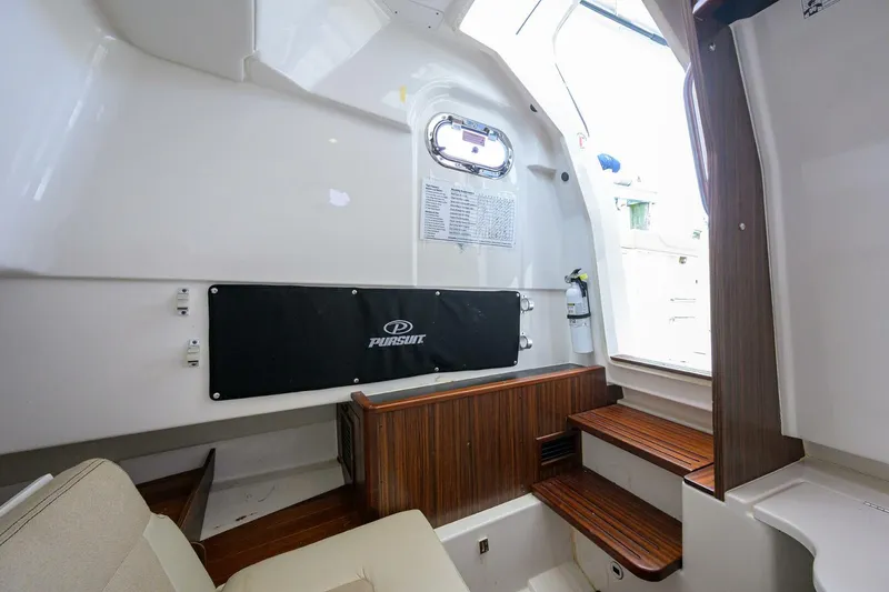 Slide: The Image of Pursuit 32 - Cabin 2019 Pursuit S 328 Center Console - 5952037
