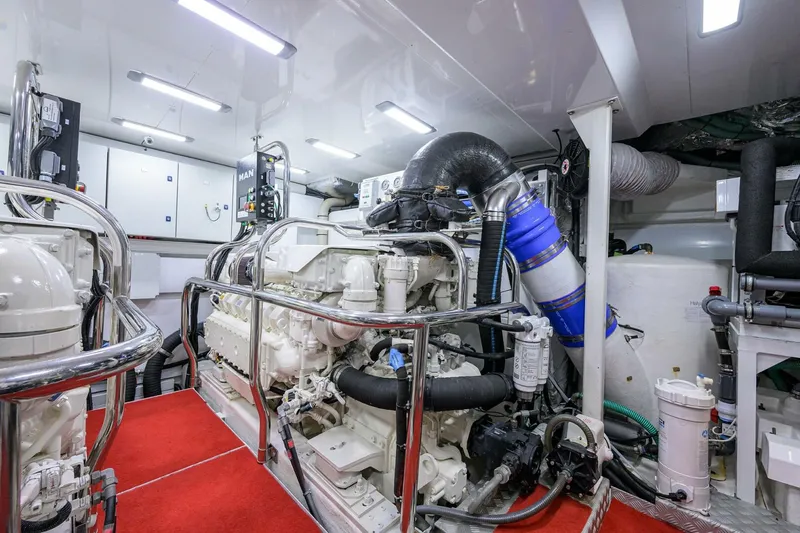 Slide: The Image of Princess Y78 - Janie II - Engine Room 2021 Princess Y78 - Janie II - 5959350