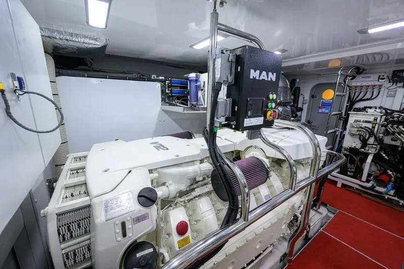 Slide: The Image of Princess Y78 - Janie II - Engine Room 2021 Princess Y78 - Janie II - 5959351