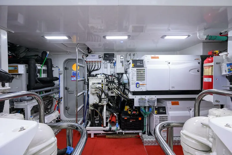 Slide: The Image of Princess Y78 - Janie II - Engine Room 2021 Princess Y78 - Janie II - 5959354