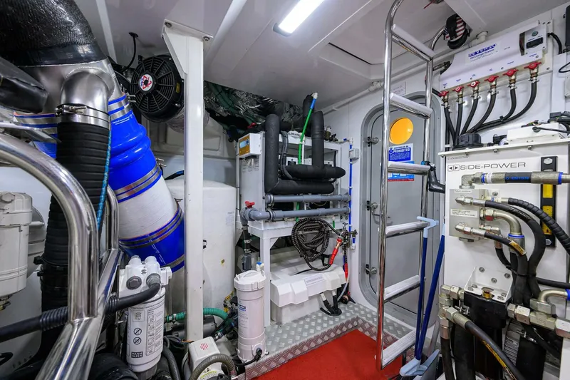 Slide: The Image of Princess Y78 - Janie II - Engine Room 2021 Princess Y78 - Janie II - 5959356