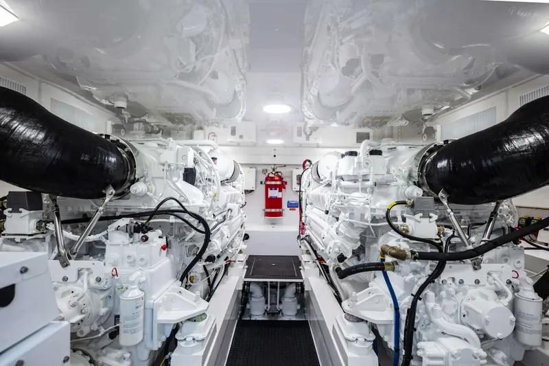 Slide: The Image of Viking 58 Convertible Engine Room 2026 Viking 58 Convertible - 5960931