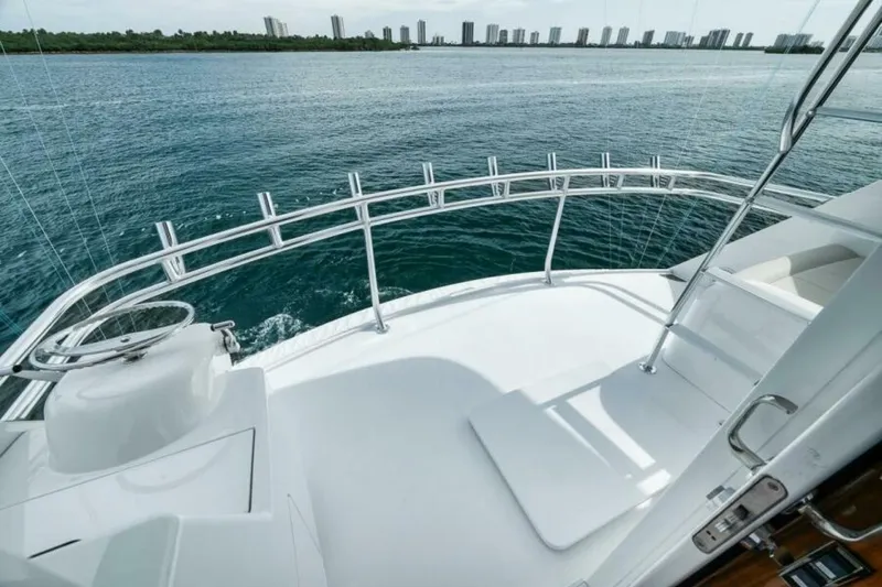 Slide: The Image of Viking 72 Skybridge - Chelsea -Aft Deck 2024 Viking 72 Skybridge Chelsea - 5959067