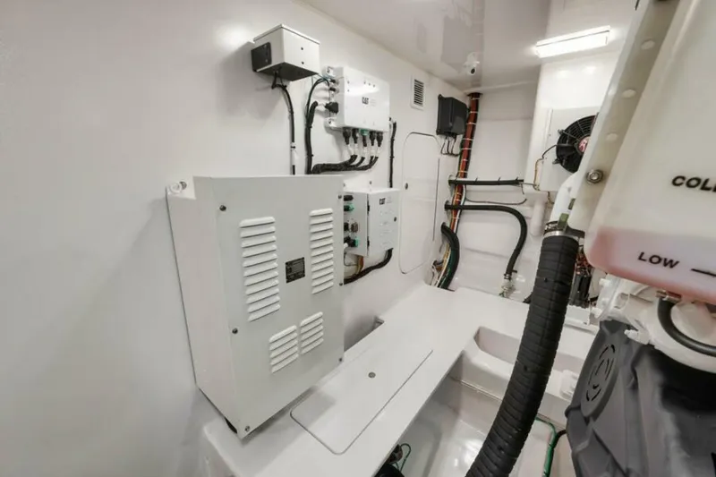 Slide: The Image of Viking 72 Skybridge - Chelsea -Engine Room 2024 Viking 72 Skybridge Chelsea - 5959088