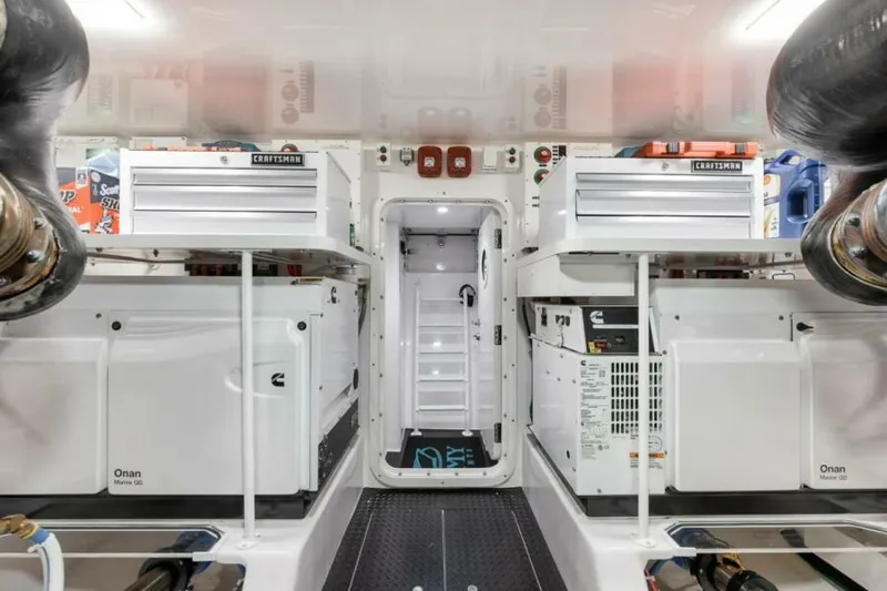 Slide: The Image of Viking 72 Skybridge - Chelsea -Engine Room 2024 Viking 72 Skybridge Chelsea - 5959089