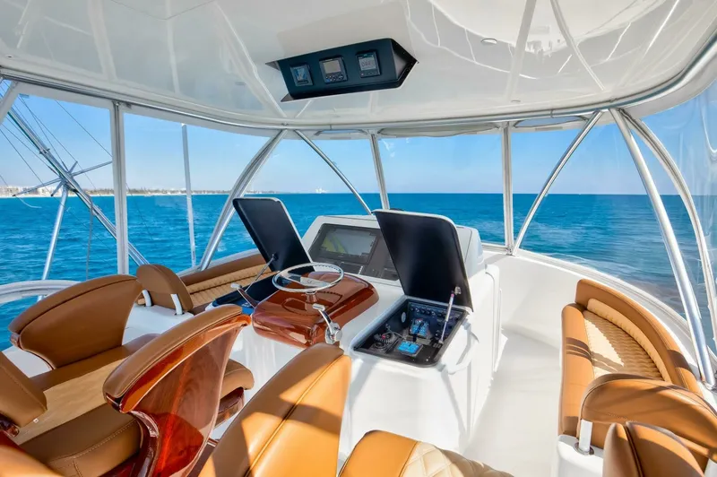 Slide: The Image of Viking 48 - Dorothy Marie - Flybridge Electronics 2018 48 Viking Convertible - Dorothy Marie - 7653247