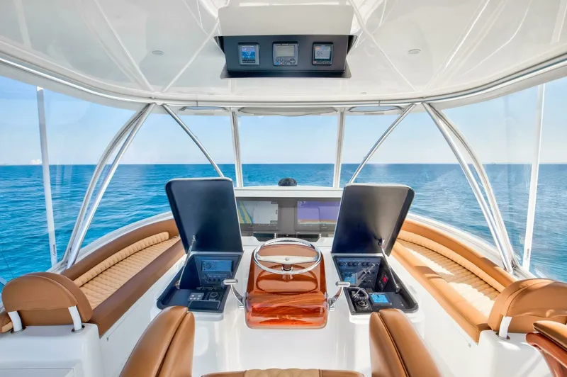 Slide: The Image of Viking 48 - Dorothy Marie - Flybridge Electronics 2018 48 Viking Convertible - Dorothy Marie - 7653246