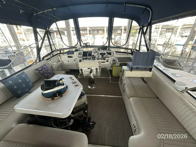 Slide: The Image of 43' Mainship flybridge forward - 5961190