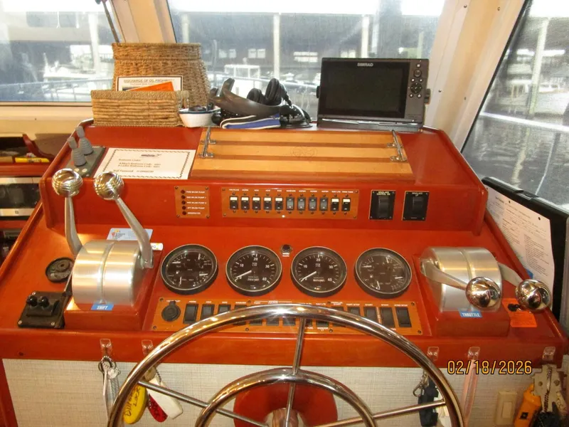 Slide: The Image of 43' Mainship lower helm2 - 5961257