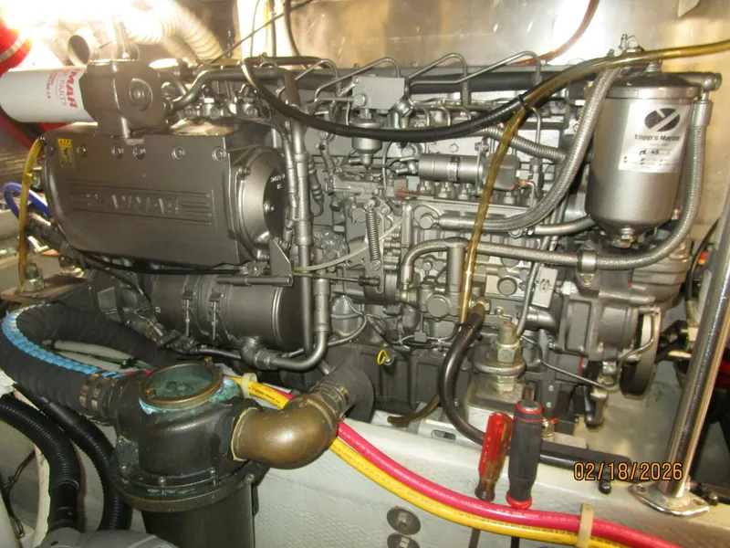 Slide: The Image of 43' Mainship port main engine - 5961270