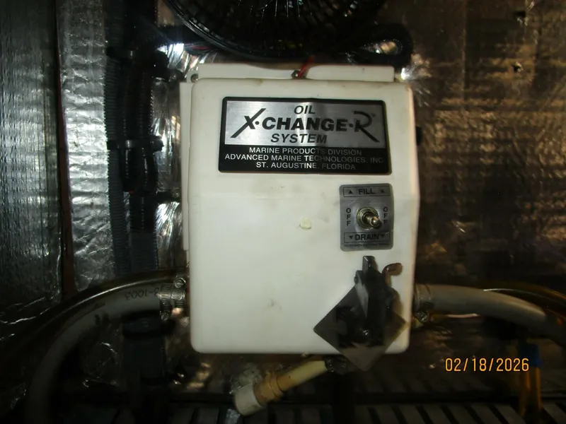 Slide: The Image of 43' Mainship oil change system - 5961267