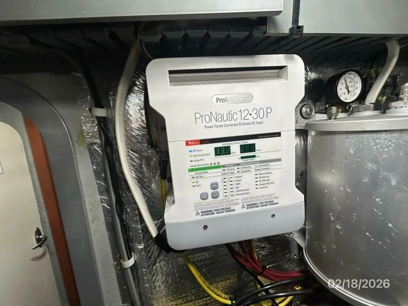 Slide: The Image of 43' Mainship battery charger1 - 5961183