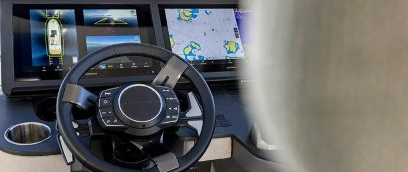 Slide: The Image of Nimbus 495 Flybridge Helm 2026 Nimbus 495 Flybridge - 5963850