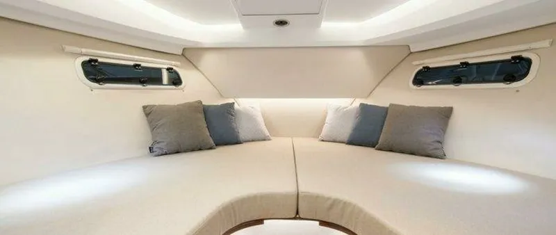 Slide: The Image of Nimbus 305 Coupe Cabin 2026 Nimbus 305 Coupe - 7647003
