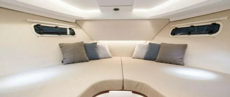 Slide: The Image of Nimbus 305 Coupe Cabin 2026 Nimbus 305 Coupe - 5963979