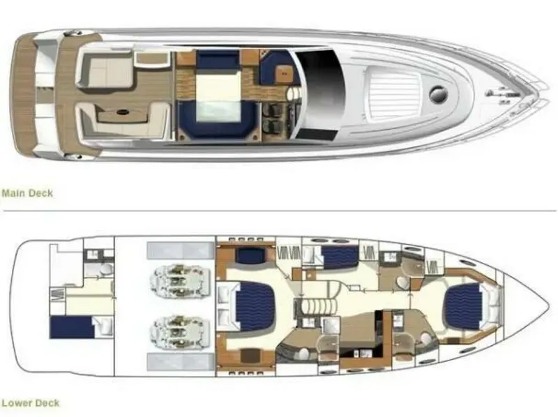 Slide: The Image of Viking Sport Cruisers V65 Express 2001 - 5964849