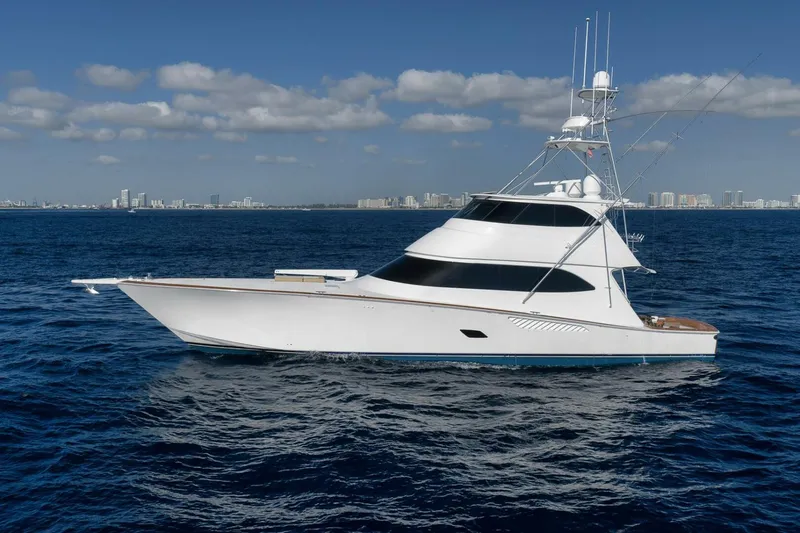 Slide: The Image of 2011 Viking 76 Enclosed Bridge- TEUSEAS- Profile - 5966461