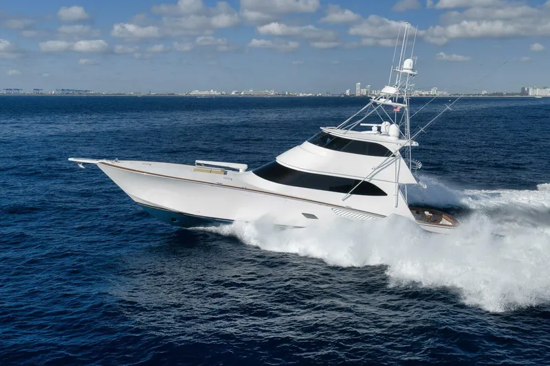 Slide: The Image of 2011 Viking 76 Enclosed Bridge- TEUSEAS- Profile - 5966464