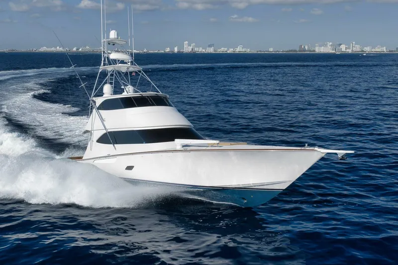 Slide: The Image of 2011 Viking 76 Enclosed Bridge- TEUSEAS- Profile - 5966471