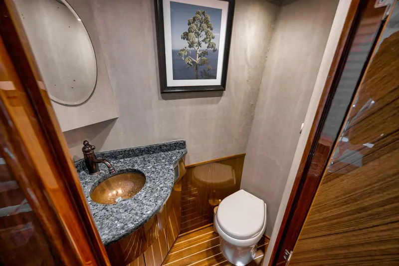 Slide: The Image of 2011 Viking 76 Enclosed Bridge- TEUSEAS- Salon Day Head - 5966627