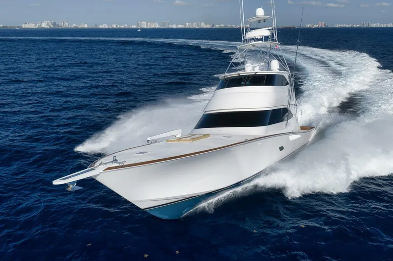 Slide: The Image of 2011 Viking 76 Enclosed Bridge- TEUSEAS- Profile - 5966479