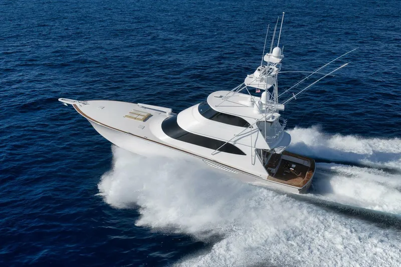 Slide: The Image of 2011 Viking 76 Enclosed Bridge- TEUSEAS- Profile - 5966482