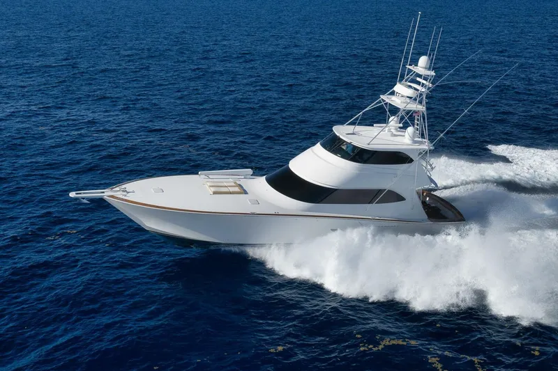 Slide: The Image of 2011 Viking 76 Enclosed Bridge- TEUSEAS- Profile - 5966483