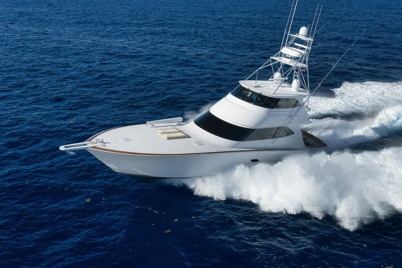 Slide: The Image of 2011 Viking 76 Enclosed Bridge- TEUSEAS- Profile - 5966484