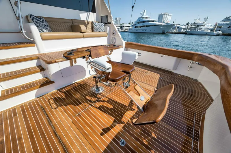 Slide: The Image of 2011 Viking 76 Enclosed Bridge- TEUSEAS- Cockpit - 5966570