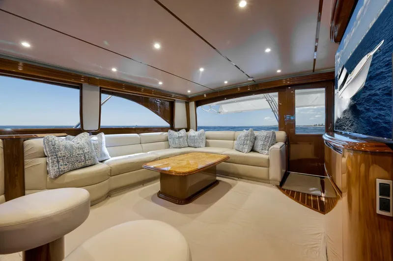 Slide: The Image of 2011 Viking 76 Enclosed Bridge- TEUSEAS- Salon - 5966635